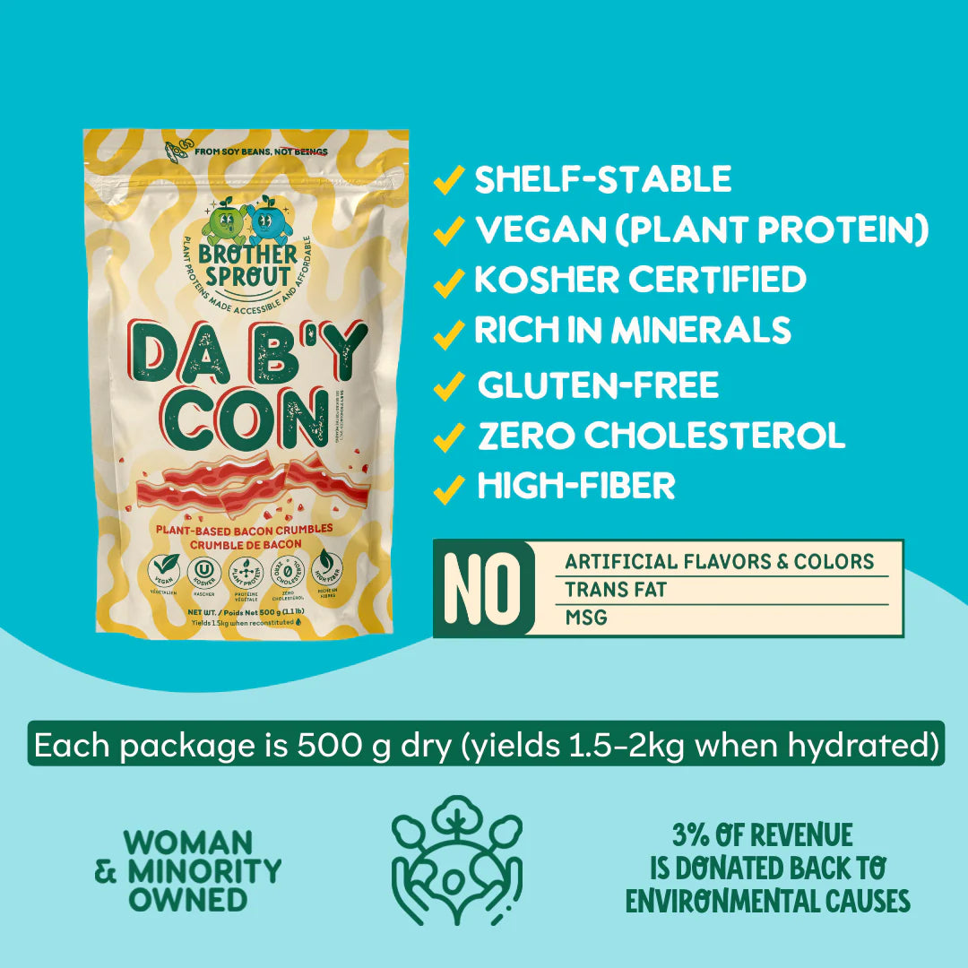 Da B’y Con - Vegan Bacon Crumbles