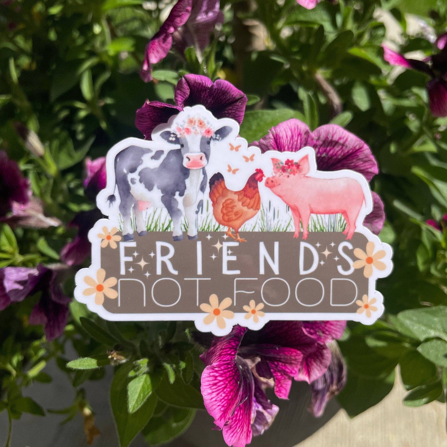 Friends not Food | Sticker