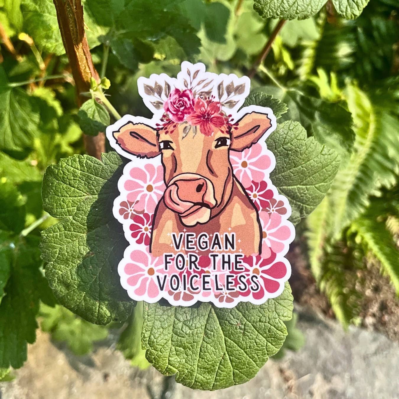 Vegan For the Voiceless | Sticker