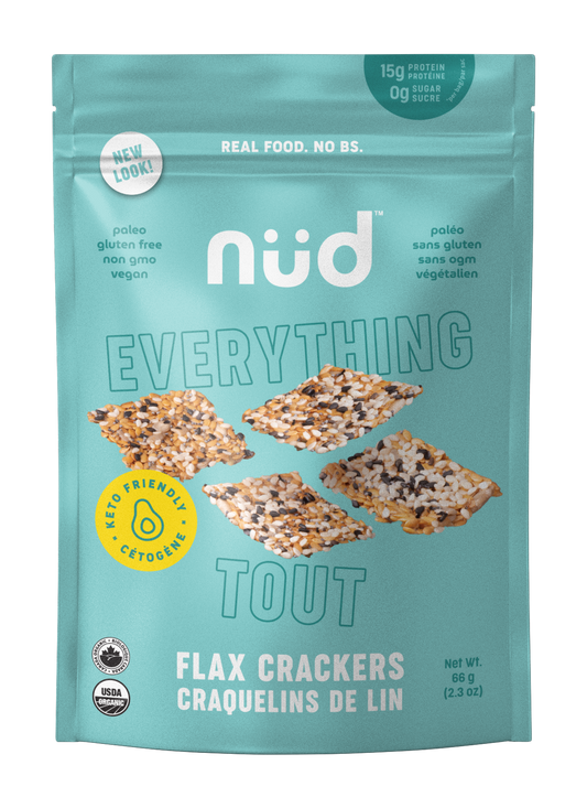 'Everything' Flax Crackers