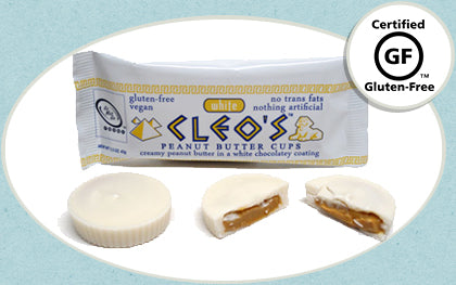 Cleo’s White™ Peanut Butter Cups