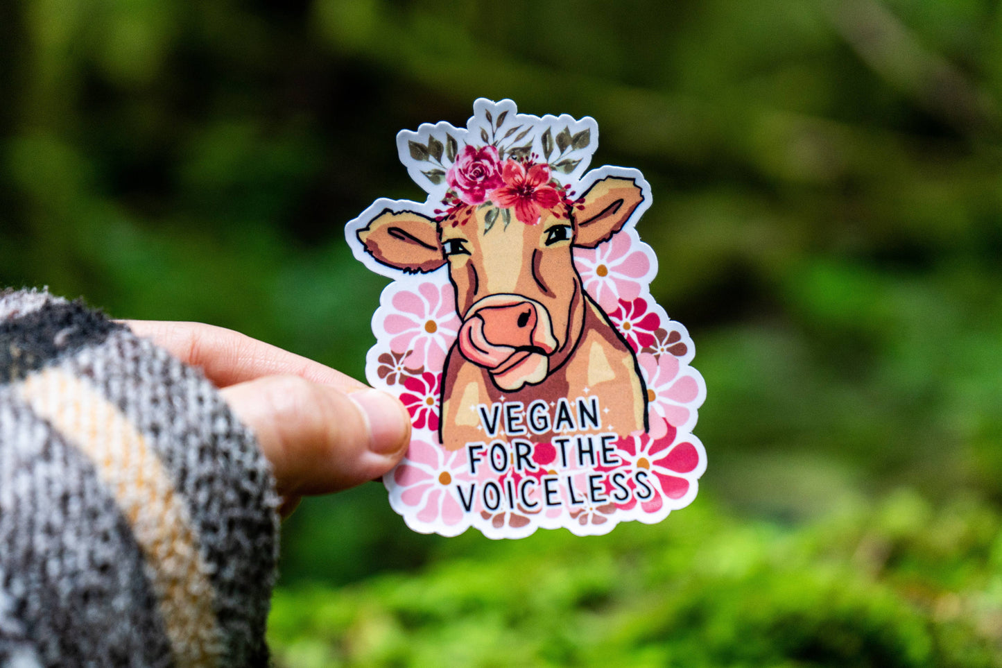 Vegan For the Voiceless | Sticker