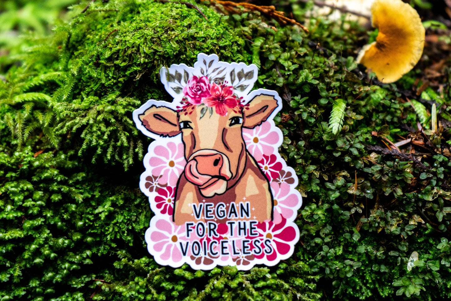 Vegan For the Voiceless | Sticker